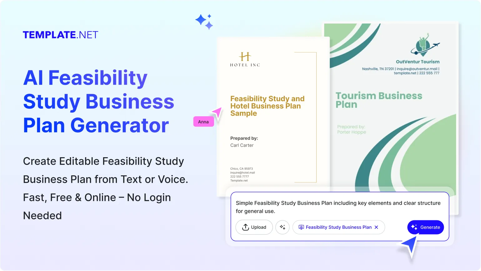 Free AI Feasibility Study Business Plan Generator, Free AI Feasibility Business Plan Maker Online